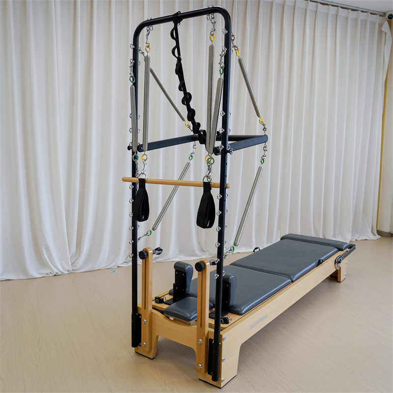 Korean Multi Wood Reformer Black Carbon Steel Half Trapeze